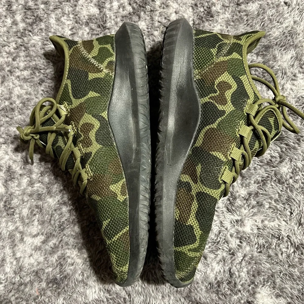 adidas Green Camouflage Sneakers - Picture 2 of 6